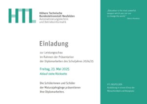HTL Neufelden - Leistungsschau