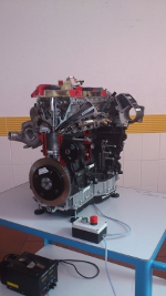 Schnittmodell AUDI-Motor