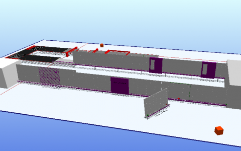 Simulationseinsatz in der Fensterglasproduktion