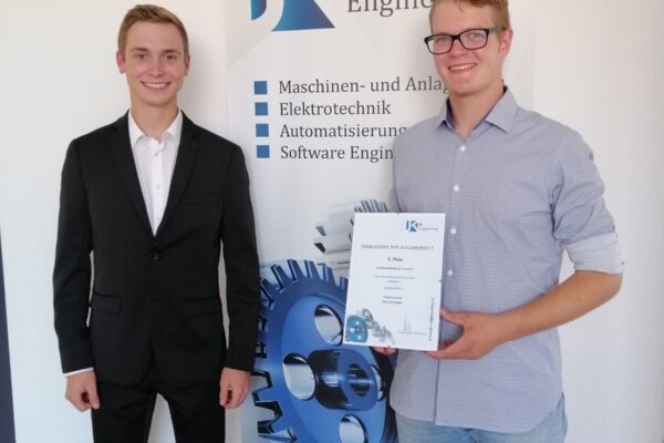 JK Engineering Wettbewerb: 2. Platz für Diplomarbeit der HTL-Neufelden