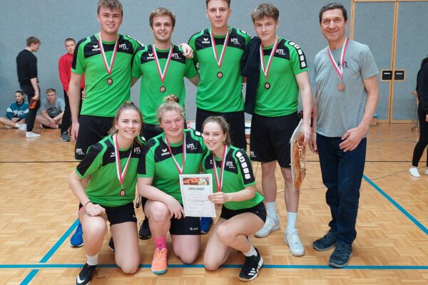 3. Platz für die HTL Neufelden bei den Volleyball-Mixed – Landesmeisterschaften