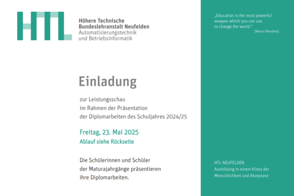 Einladung zur Leistungsschau 2025 – Innovation trifft Zukunft