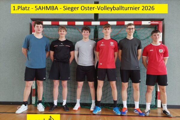 Schulinternes Volleyballturnier