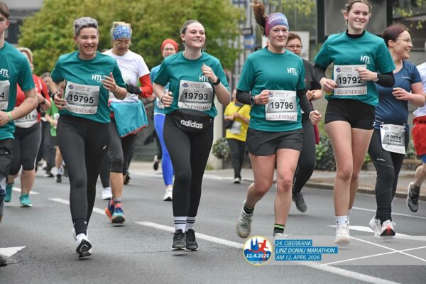 HTL-SchülerInnen zeigten Ausdauer beim 26. Linzer Marathon