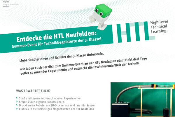 Summer-Event an der HTL Neufelden – Technik hautnah erleben!