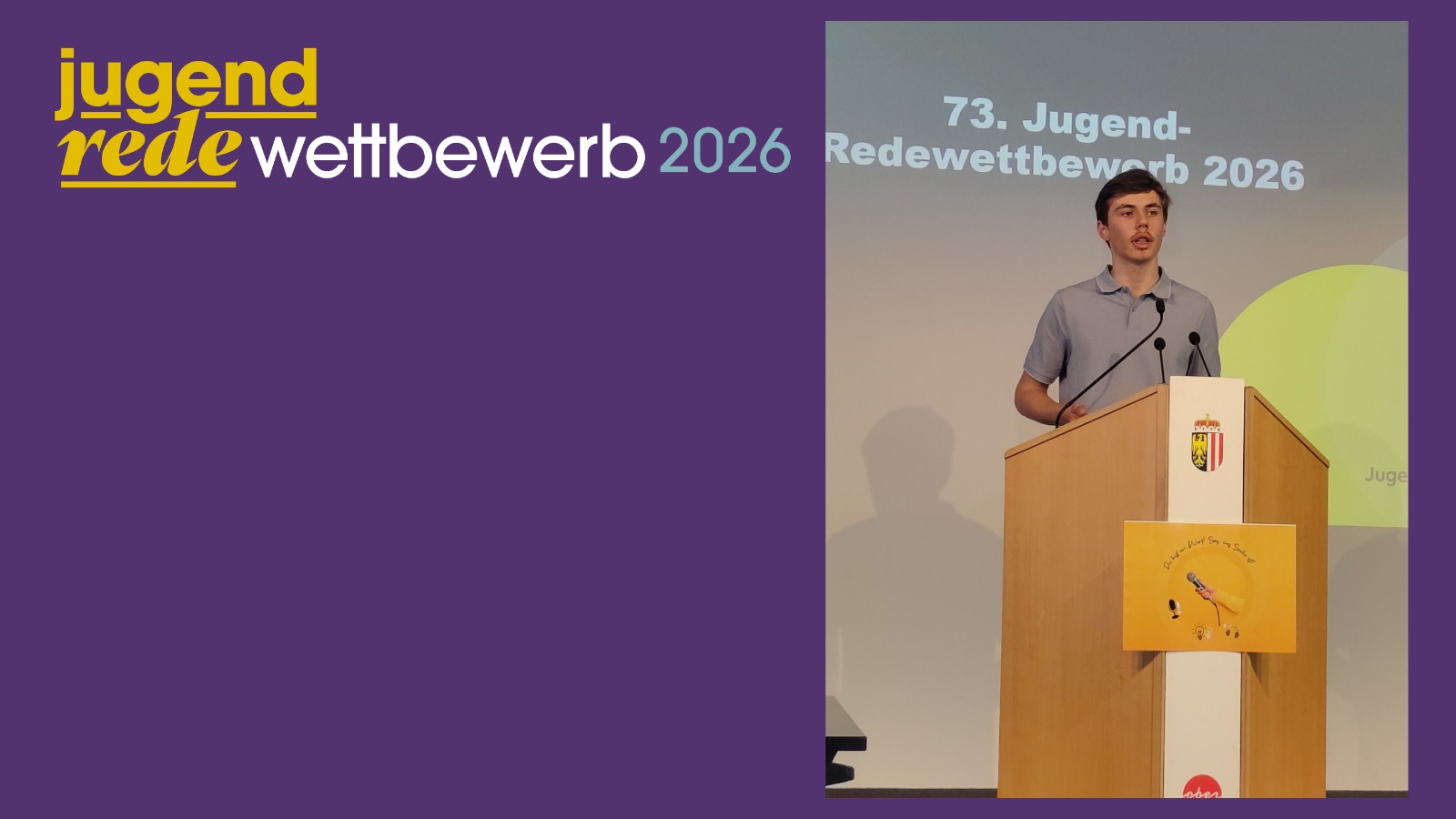 Teilnahme am Landesjugendredewettbewerb