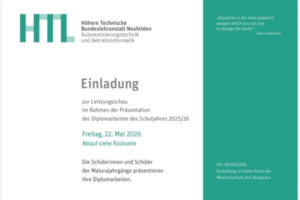 Einladung zur Leistungsschau 2026 – Technik erleben. Zukunft entdecken.