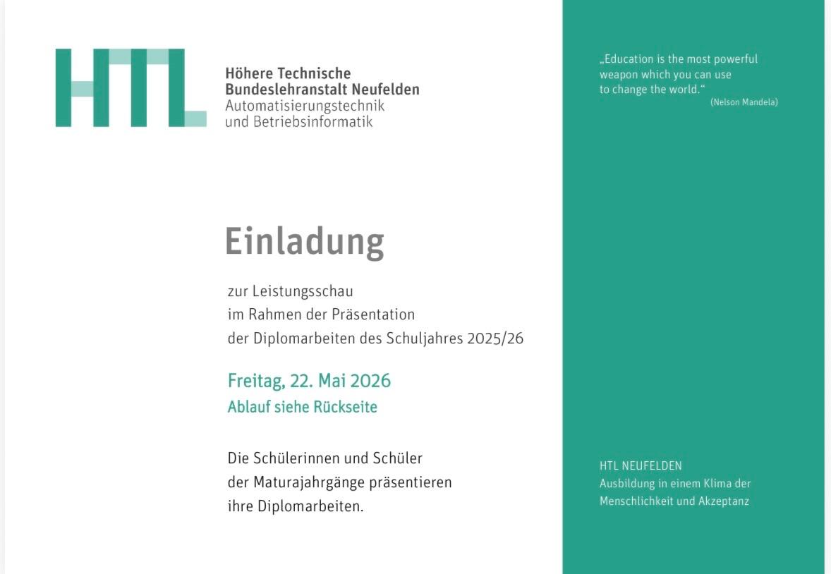 Einladung zur Leistungsschau 2026 – Technik erleben. Zukunft entdecken.