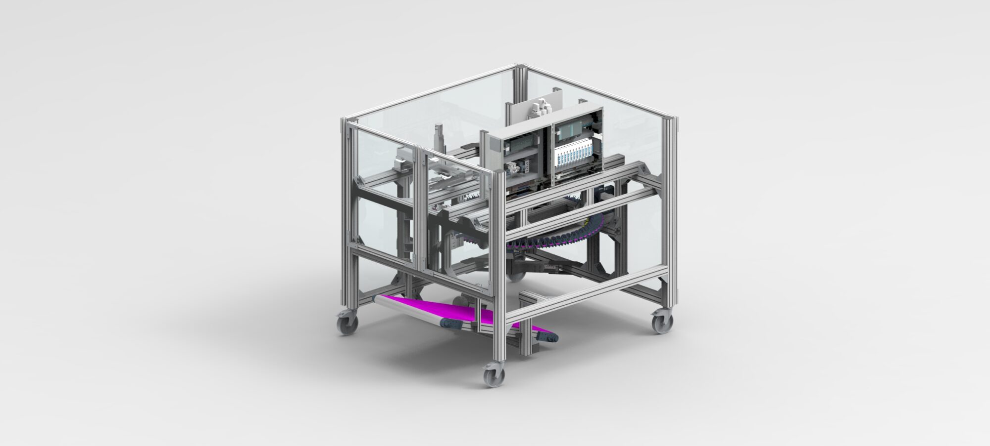 Automatische Knot- und Kordelmaschine