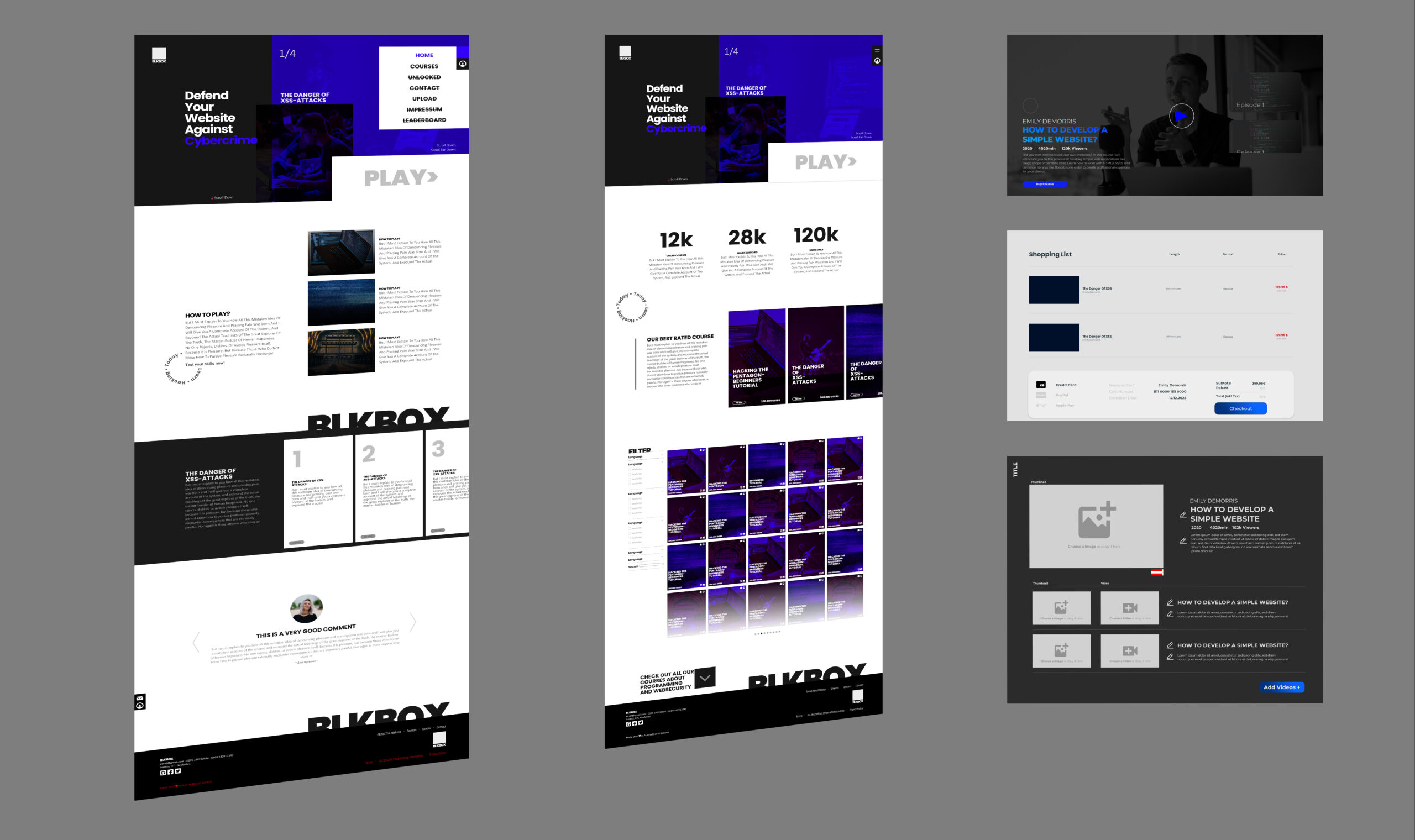 Hacking Competition Website