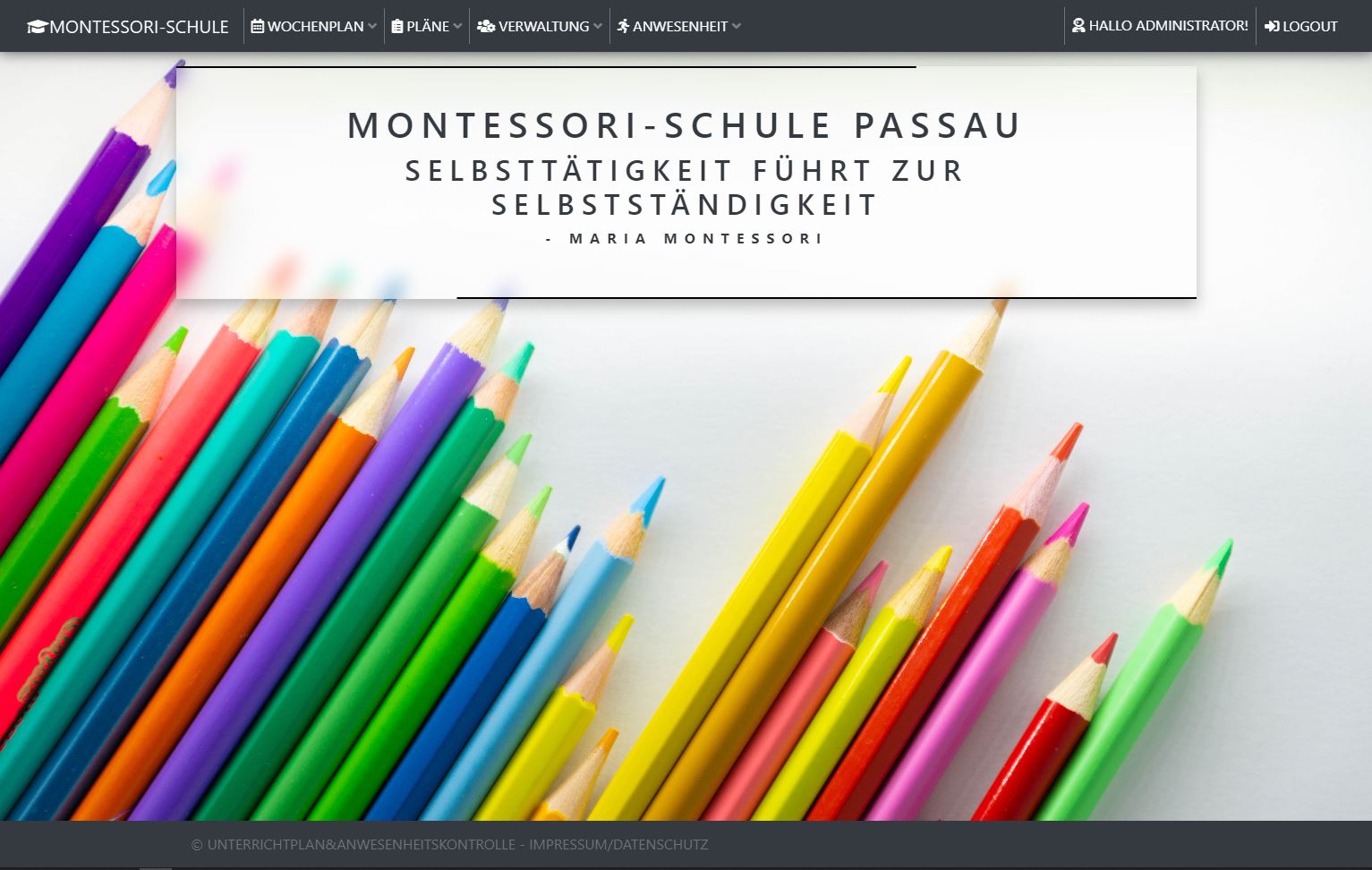 Digitale Unterrichtsplanung und Anwesenheitskontrolle