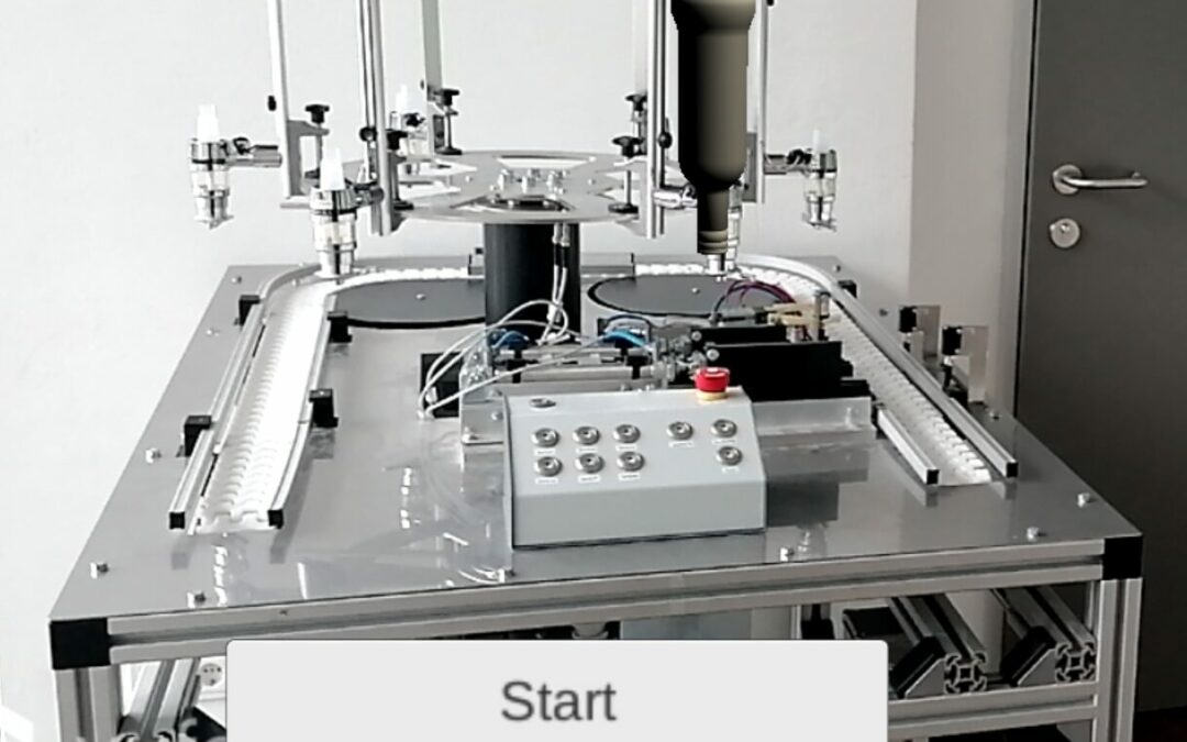 Getränkeautomat mit AR Visualisierung